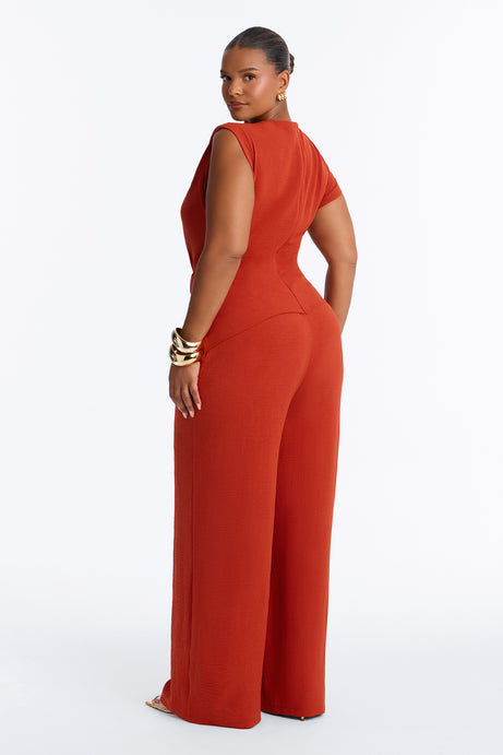 Best Influence High Neck Jumpsuit