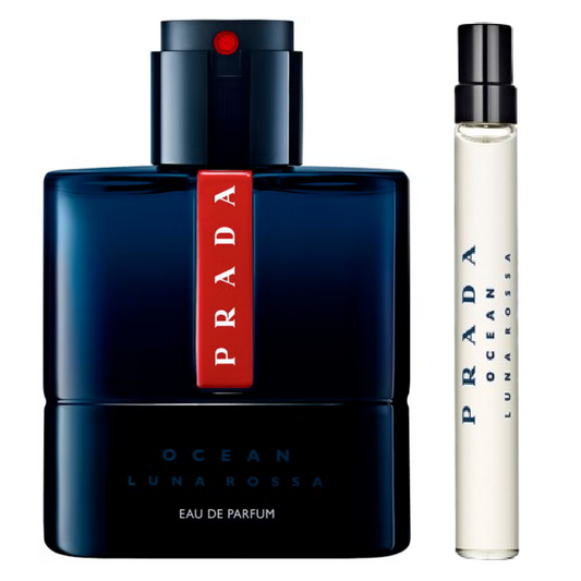 Prada Luna Rossa Ocean Eau De Parfum Gift Set 50ml