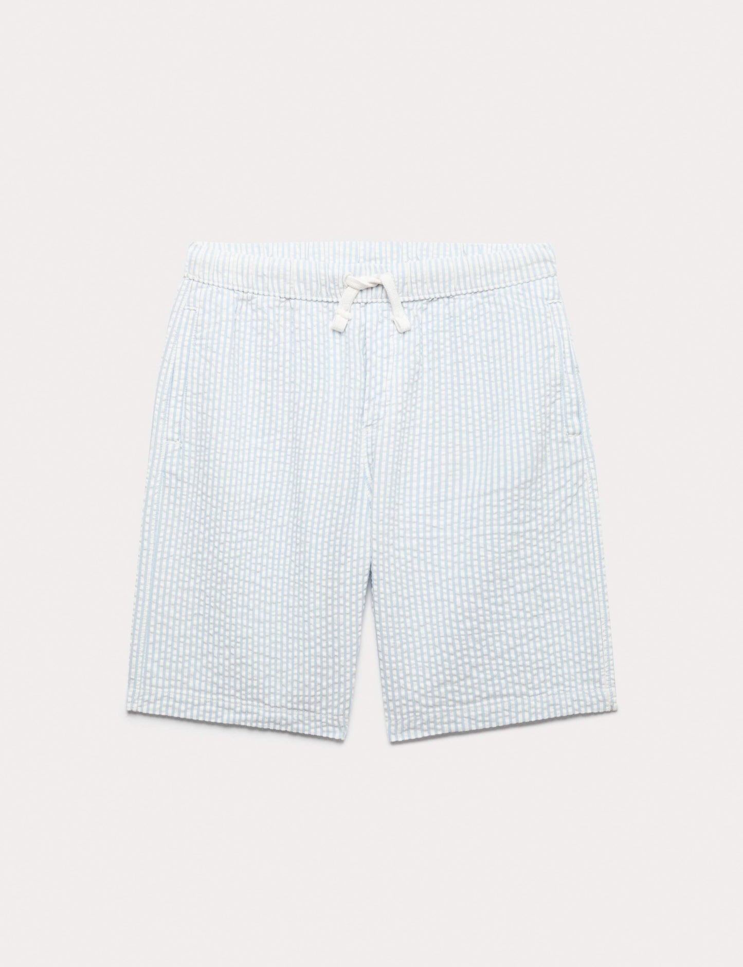 Pure Cotton Striped Shorts (6-16 Yrs)