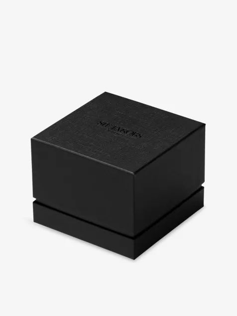 Luciana Gold-Plated Stainless Steel and Cubic Zirconia Quartz Watch