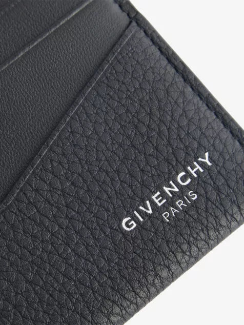 GIVENCHY Foiled-Branding Leather Cardholder