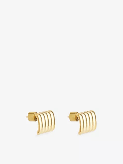 HEAVEN MAYHEM Clemmie Maxi 18ct Gold PVD Plated Stainless-Steel Earrings