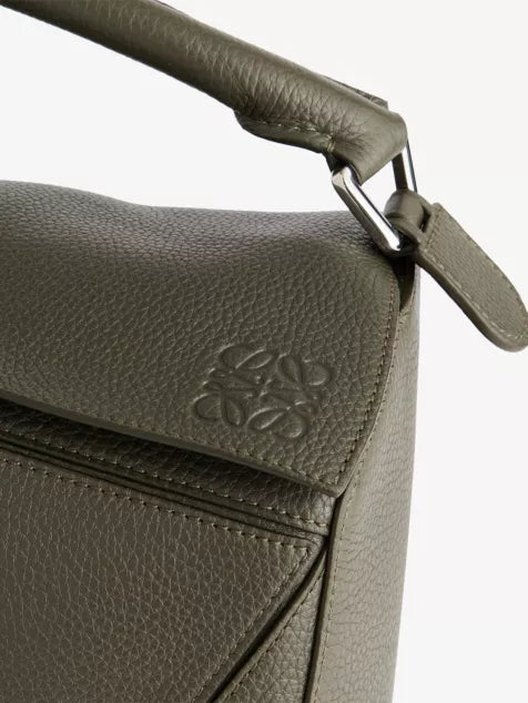 LOEWE Puzzle Large Leather Top Handle Bag