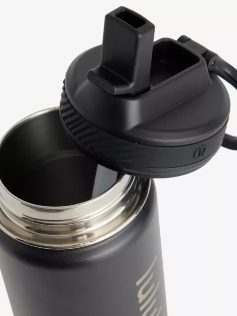 LULULEMON Back To Life Straw-Lid Stainless-Steel Bottle 530ml