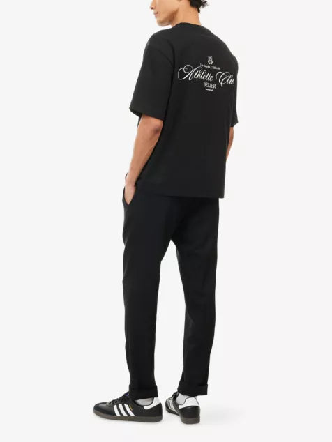 BELIER Athletic Club Crewneck Cotton-Jersey T-Shirt