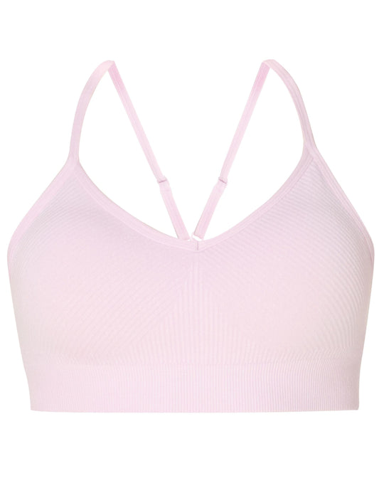 Soft Ribbed Sports Bra