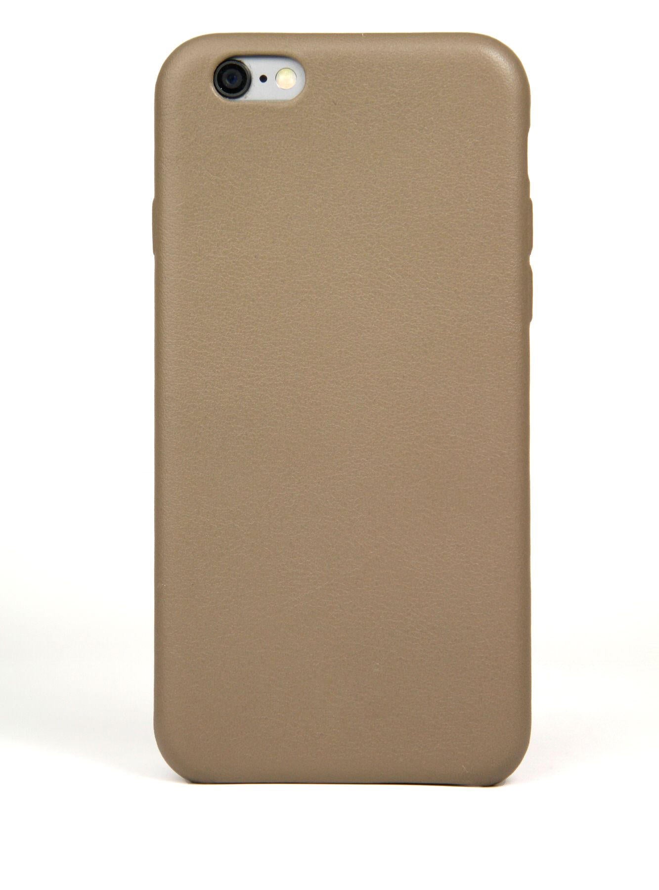 iPhone 6 Case, Taupe Leather - Interactive Group