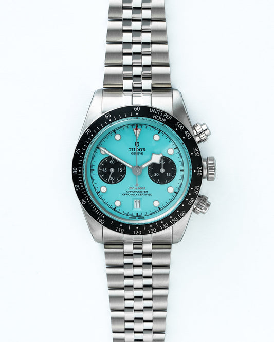 Tudor Black Bay Chrono "Flamingo Blue"
