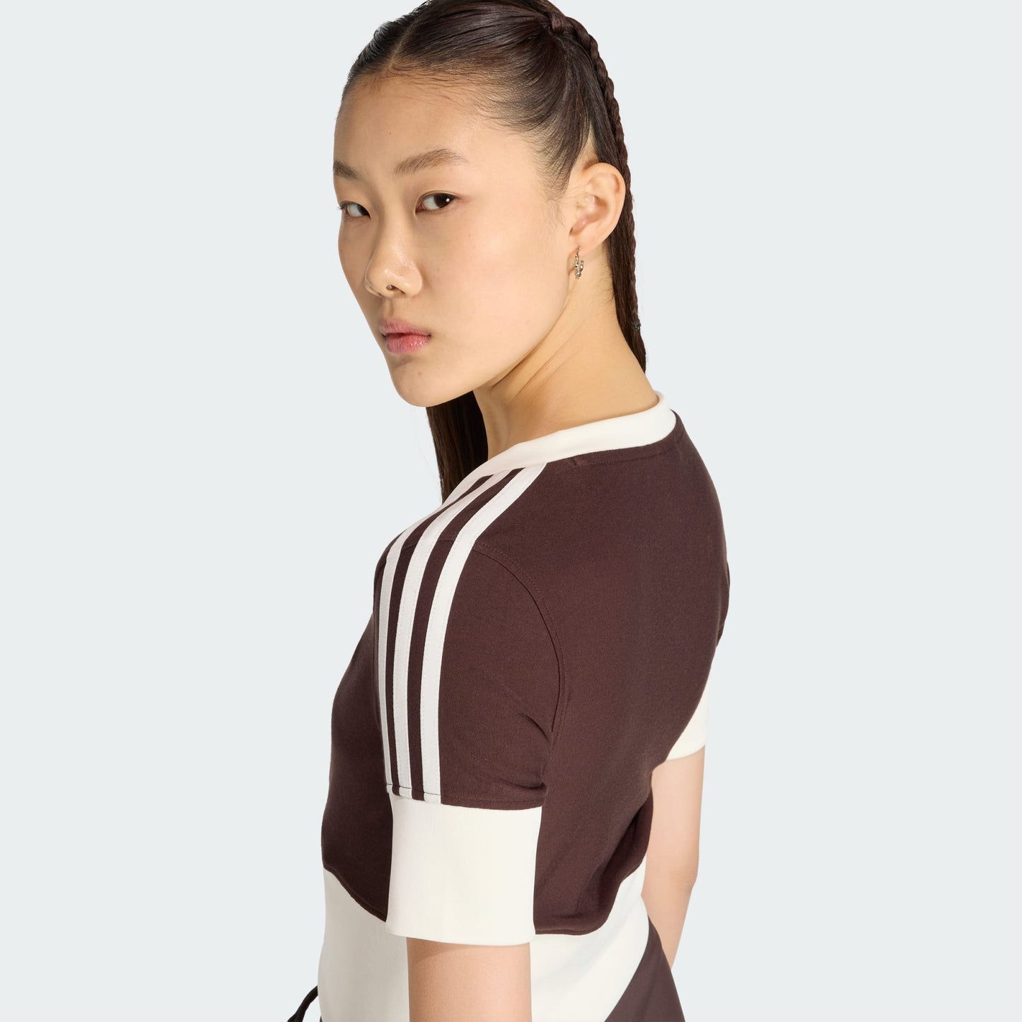 V-NECK SHIRT WITH BUTTONS