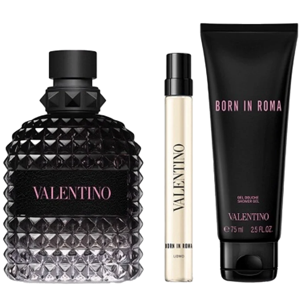 Valentino Born In Roma Uomo Eau De Toilette Gift Set 100ml