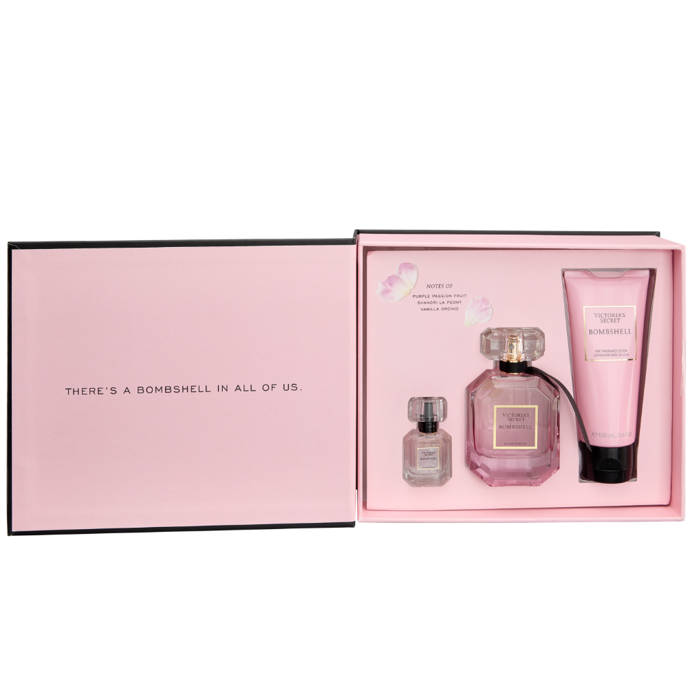 Victoria's Secret Bombshell Eau De Parfum Gift Set 50ml