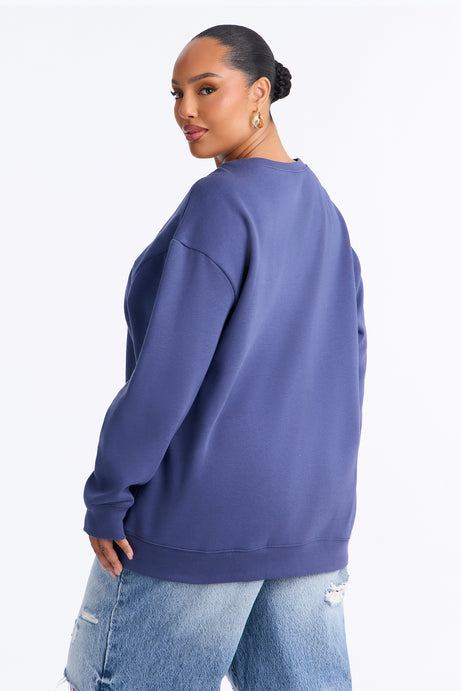 Vintage 1970s Limited Edition Sweatshirt - Denim