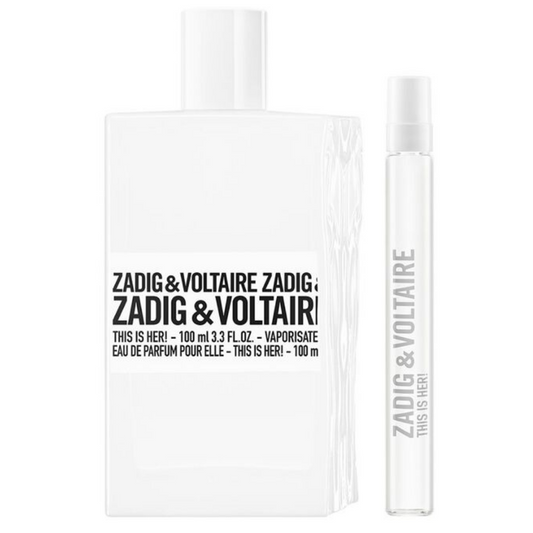 Zadig & Voltaire This Is Her! Eau De Parfum Gift Set 100ml