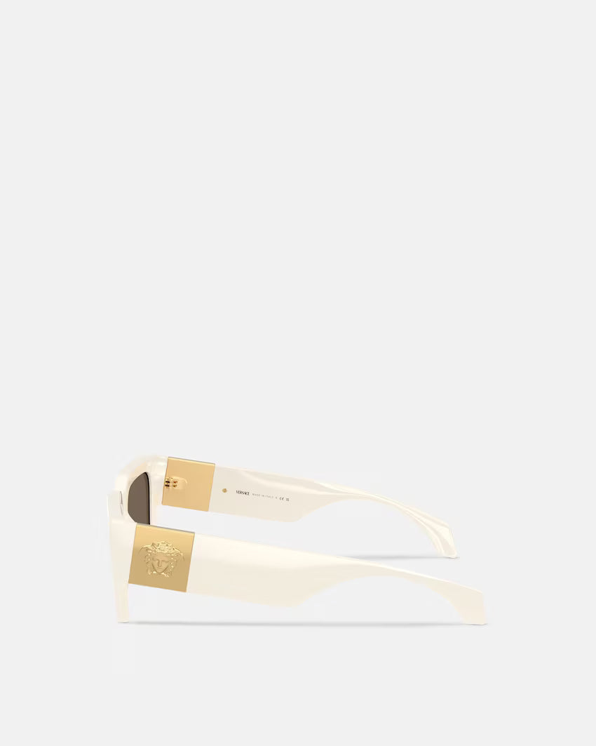 Medusa Plaque Sunglasses