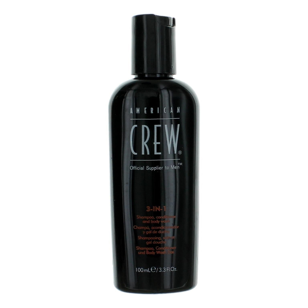 American Crew 3-In-1 by American Crew, 3.3 oz Shampoo, Conditioner, and Body Wash - Interactive Group