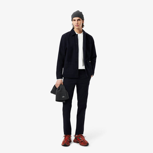 Classic Fit Long Sleeved L.12.12 Polo Shirt