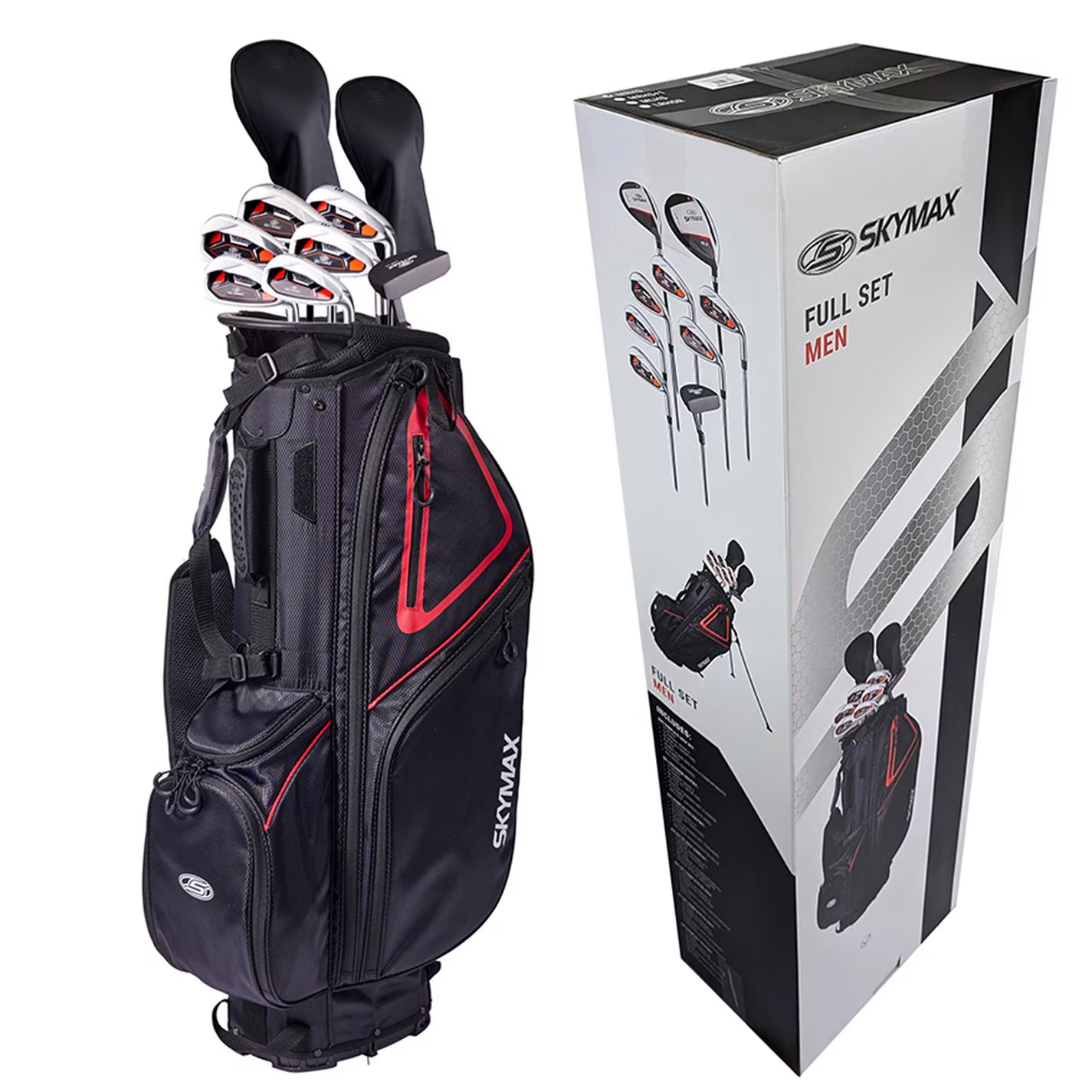 Skymax Men’s Steel Golf Club Package Set
