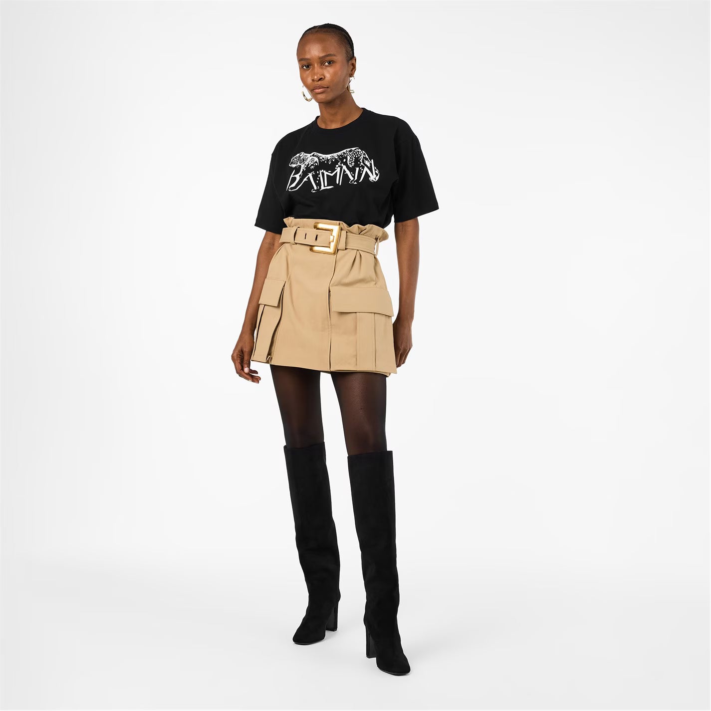 BALMAIN Women's Oversized T-Shirt Design