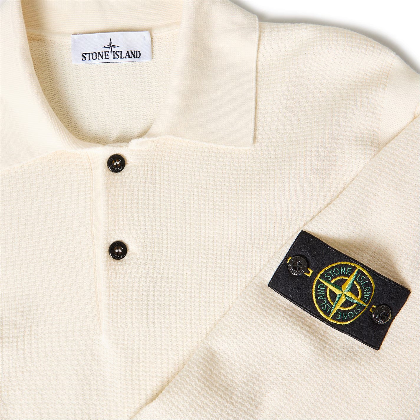 Stone Knit LS Polo Sn62