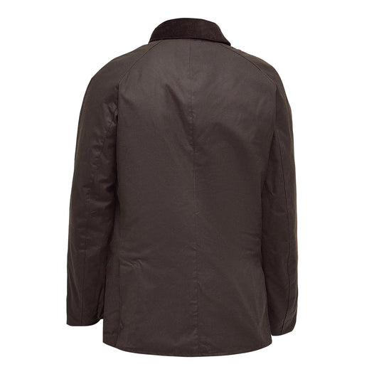 Barbour Mens Ashby Water Resistant Windproof Long Sleeve Wax Jacket