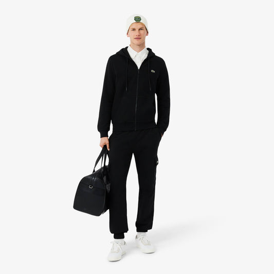 Ribbed Wool Badge Beanie