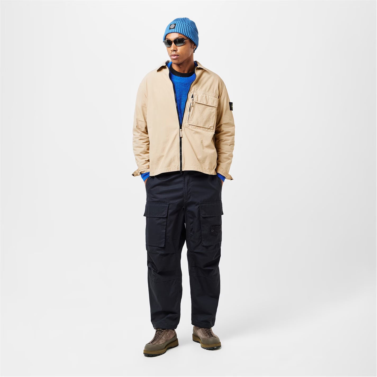 Men's Functional Pockets Overshirt