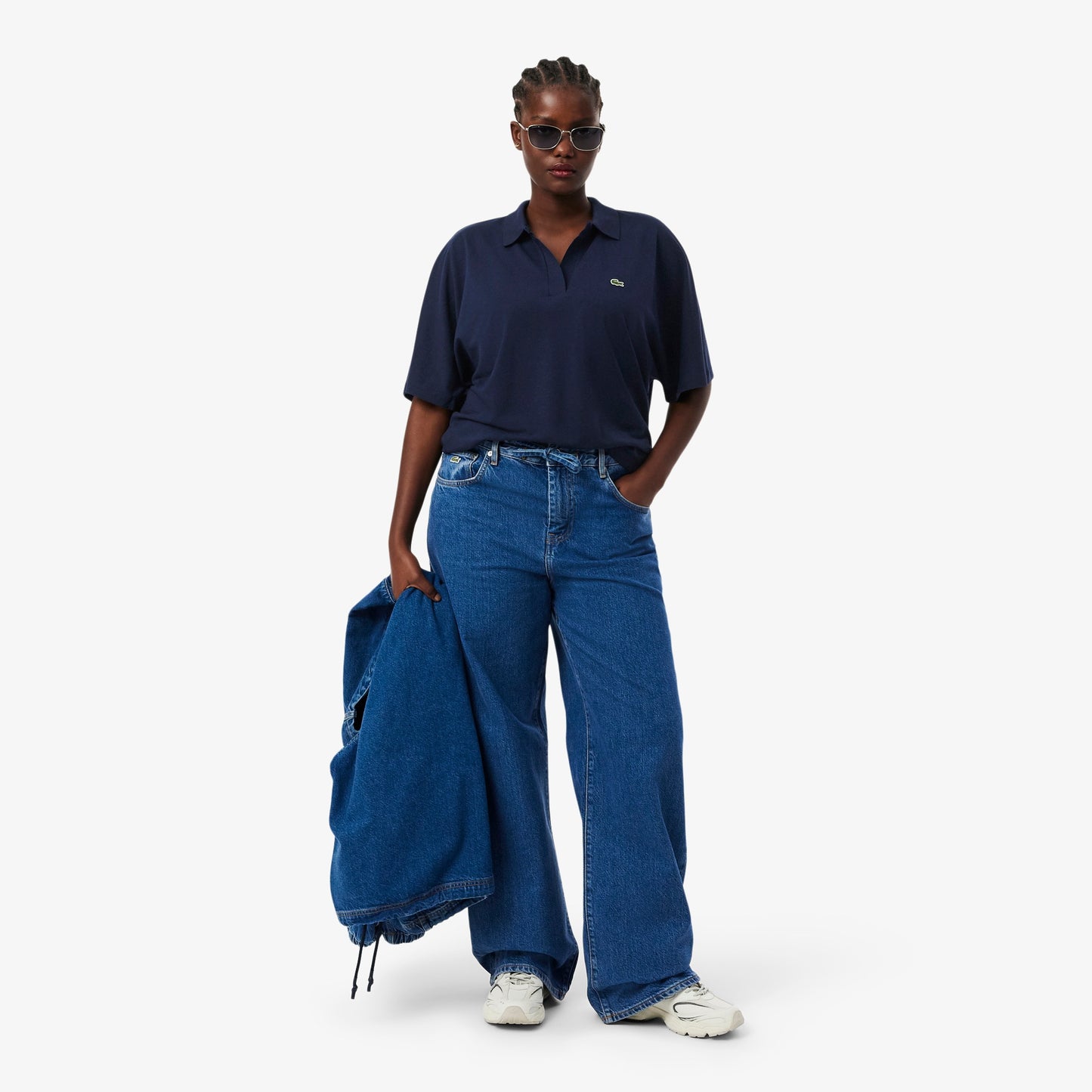 Relaxed Fit Fluid Piqué Polo Shirt