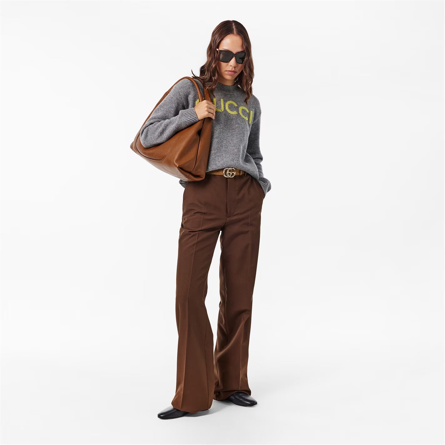 GUCCI Softbit Maxi Shoulder Bag