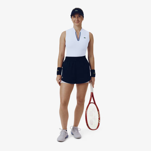 Sleeveless Ultra Dry Stretch Tennis Polo Shirt