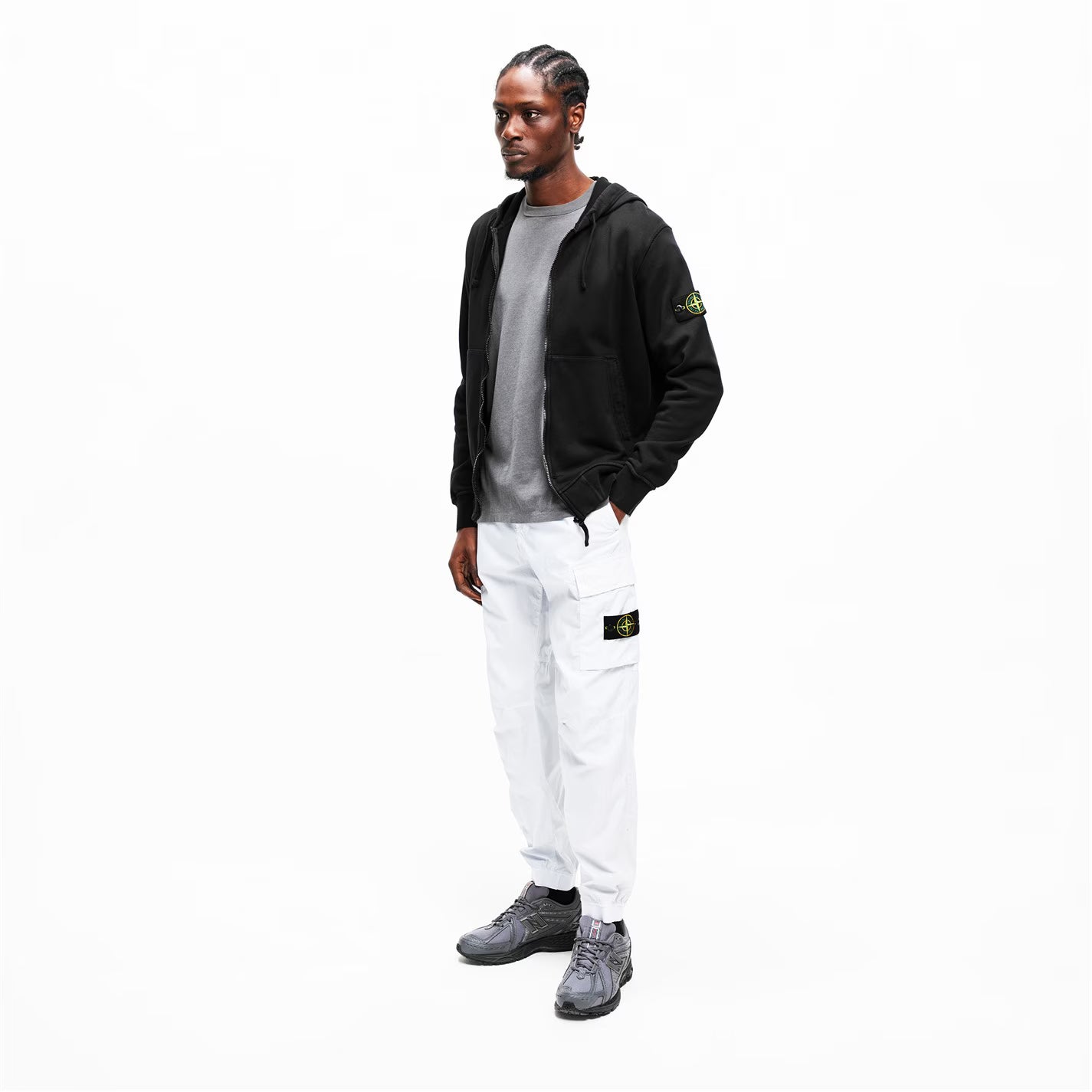 Stone LW F-Zip Hood Sn62