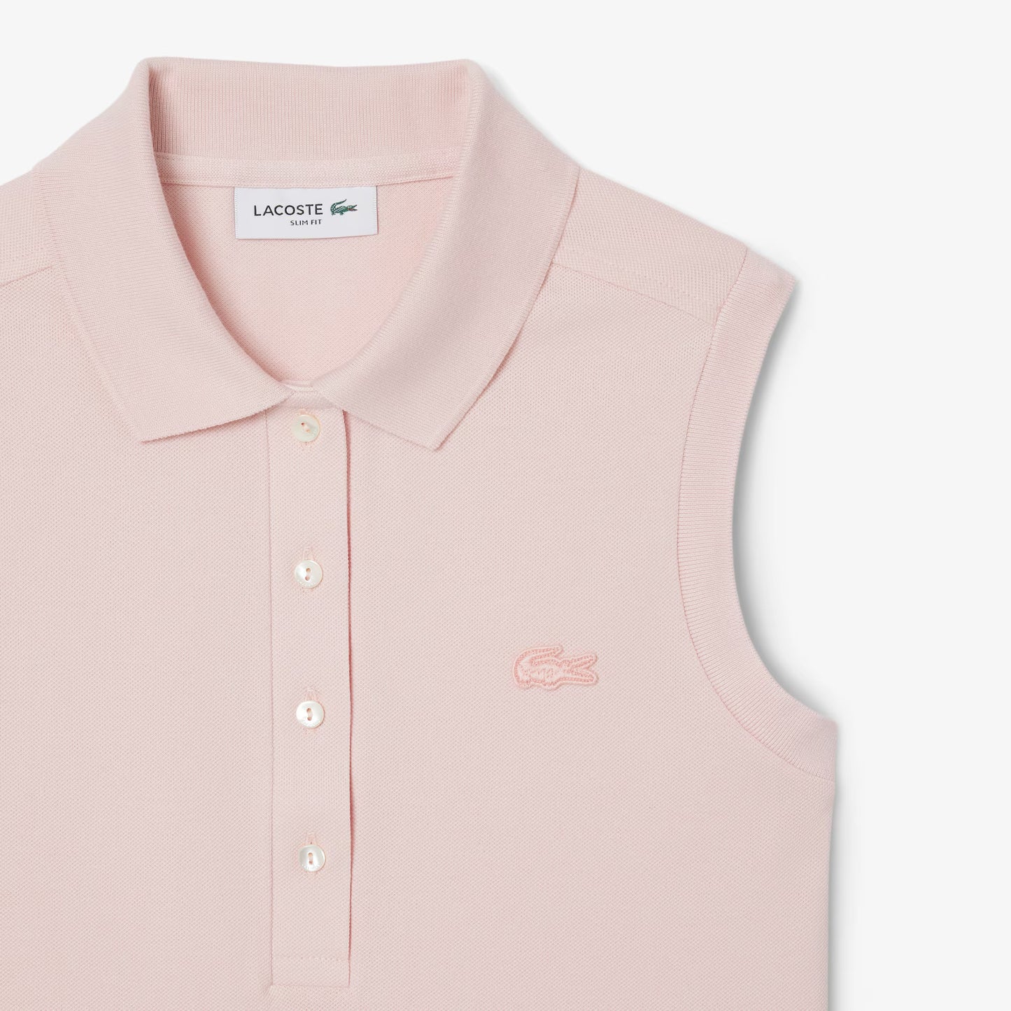 Slim Fit L.12.D Sleeveless Stretch Polo Shirt