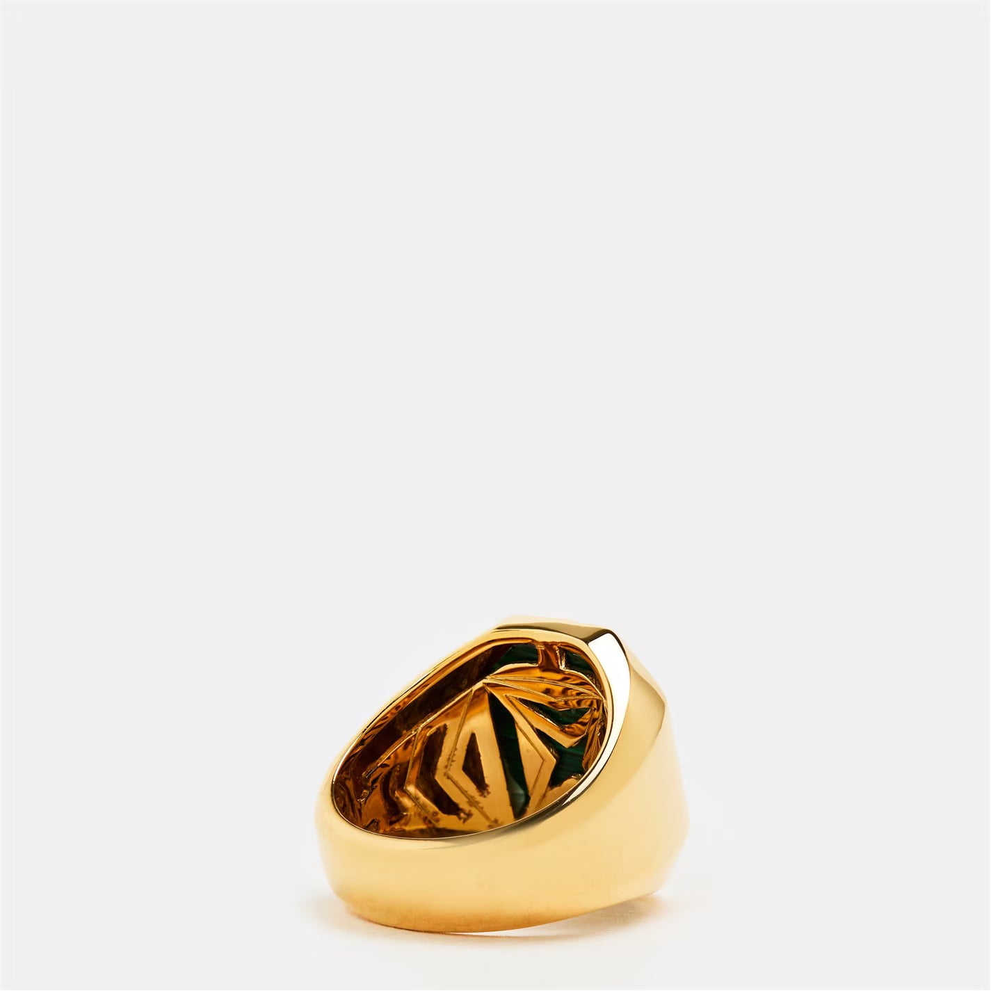 Unisex Adults Compass Solitaire Ring