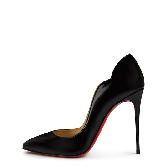 Women's Hot Chick Leather Pumps, 100mm