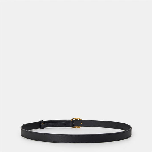 Women's Plain Marmont GG Thin Belt