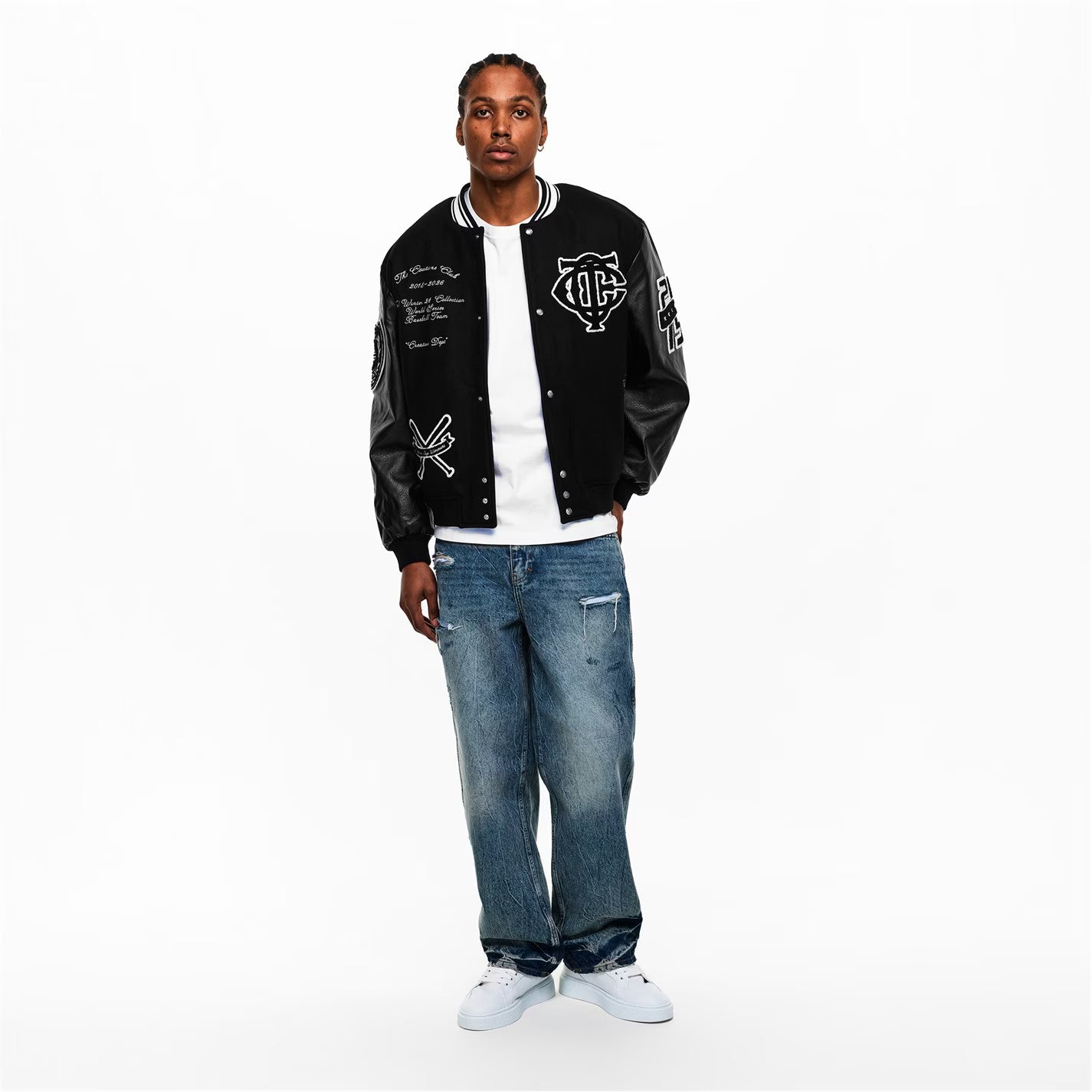 THE COUTURE CLUB Couture Varsity Jckt Sn62