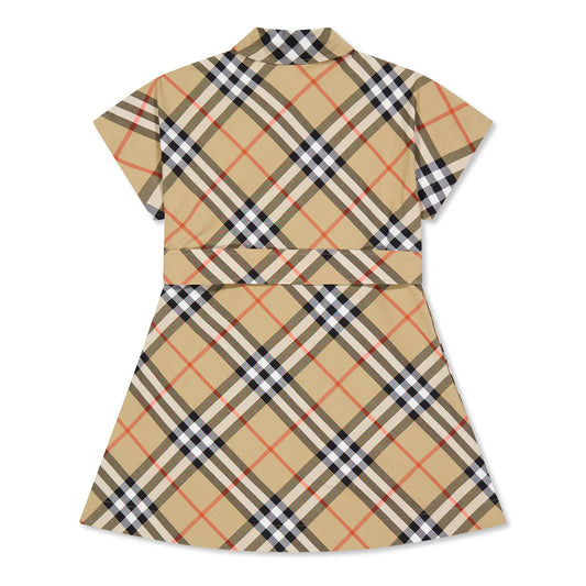 BURBERRY Check Dress Juniors