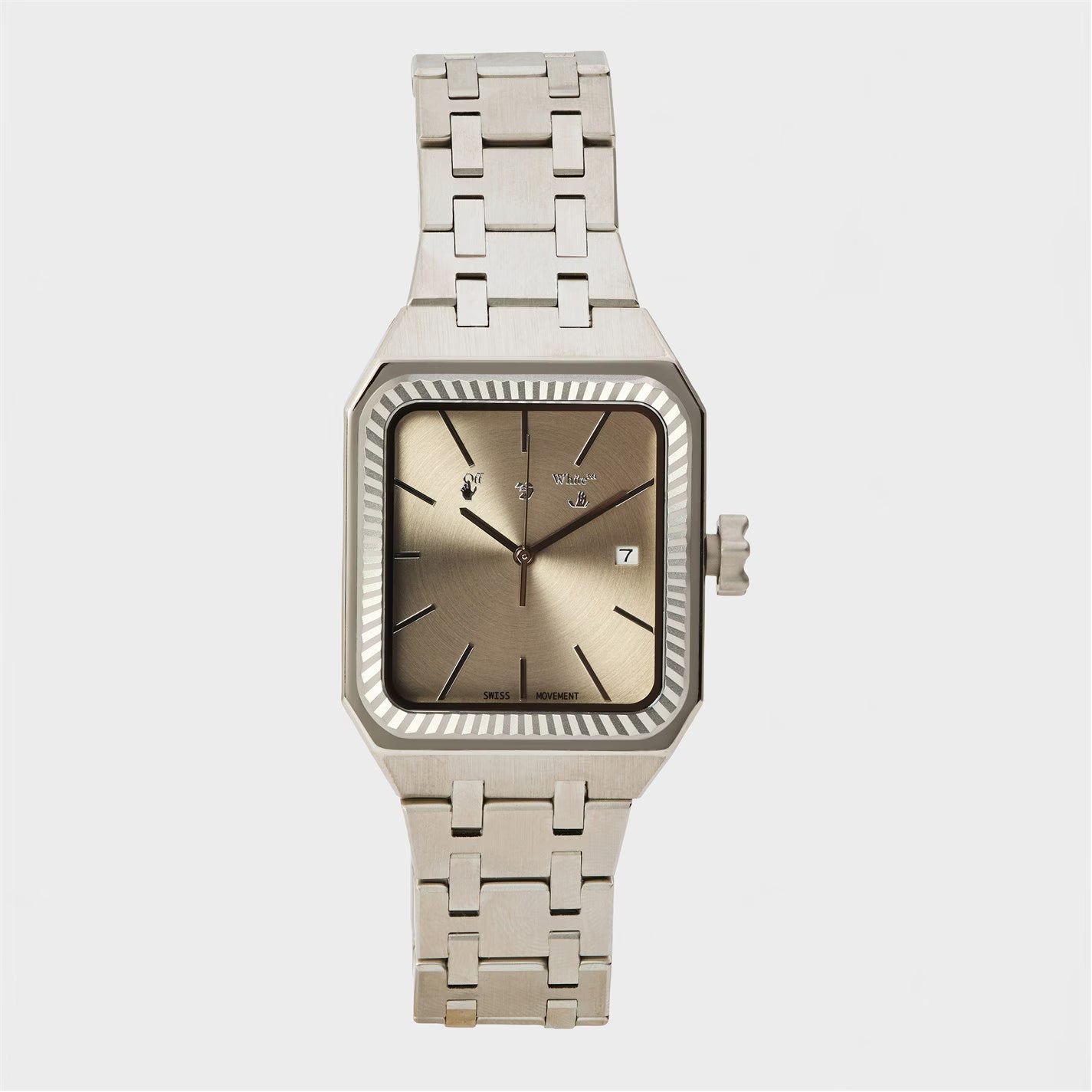 Men's Square Frame Quartz Watch