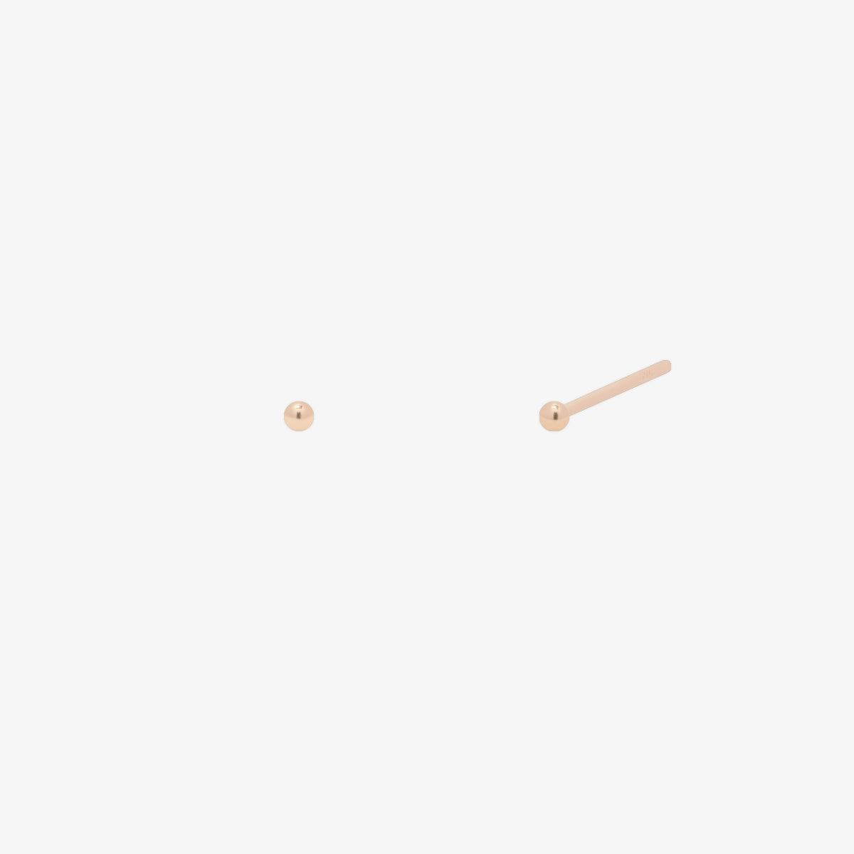 Simple ball stud earrings - Interactive Group