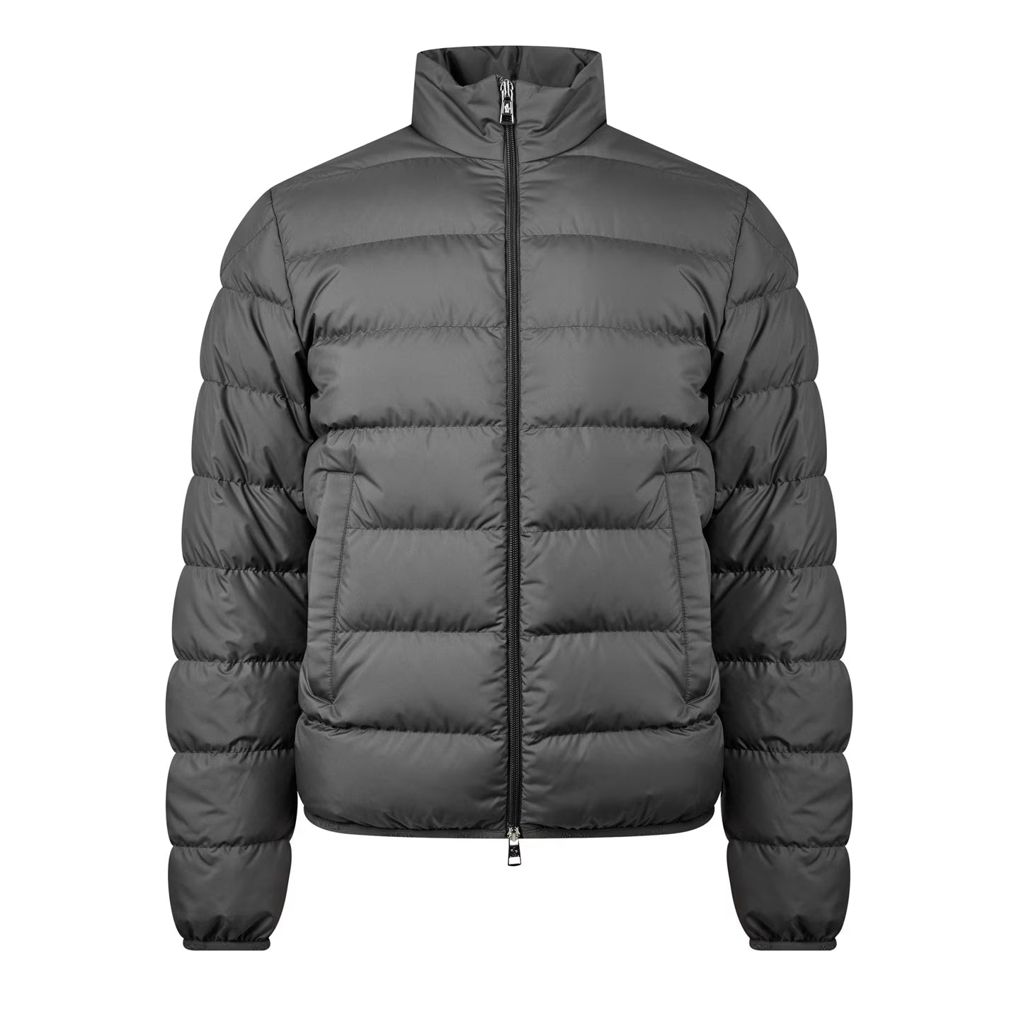 MONCLER Men's Baudinet Goose Down Stand Collar Long Sleeve Short Puffer Jacket