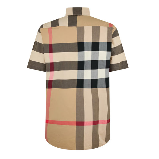 Men's Check Cotton Somerton Short Sleeved Shirt