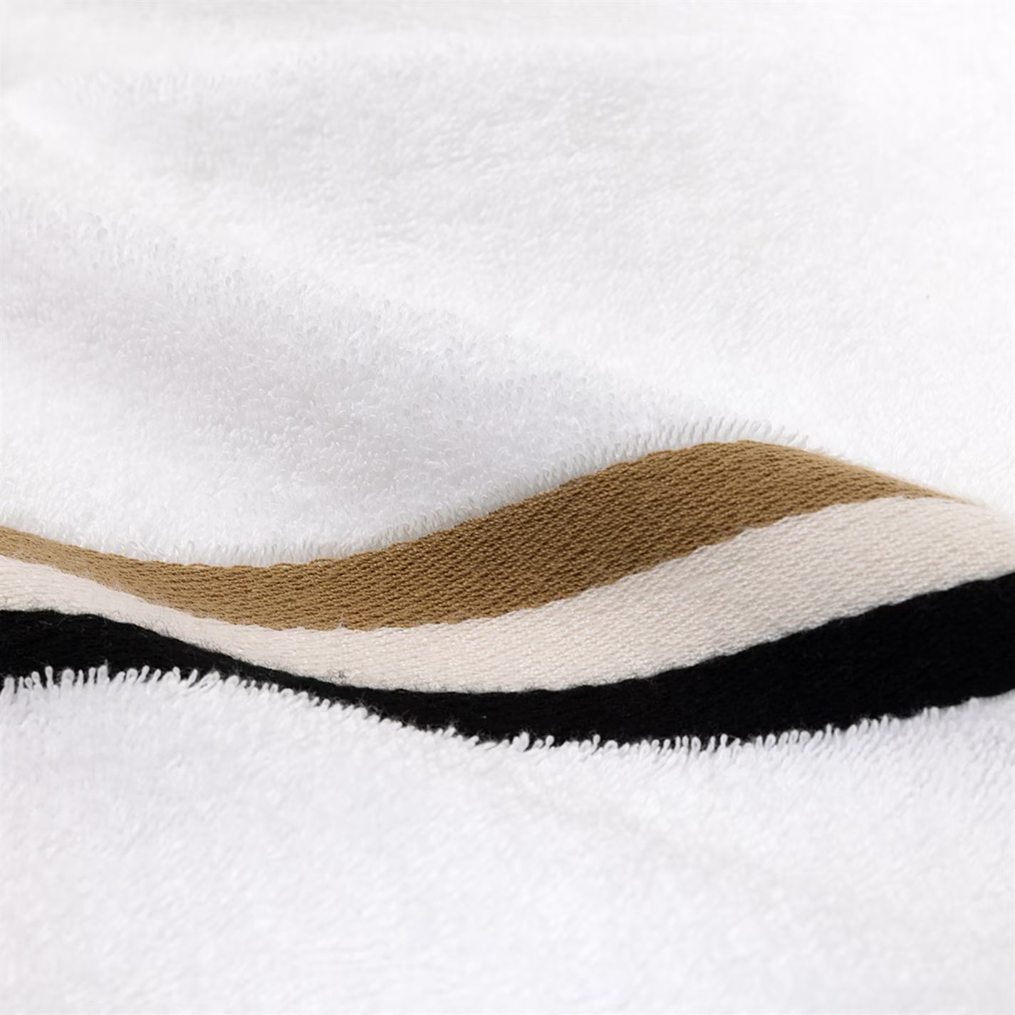 Bath Towel with Stripe Detail