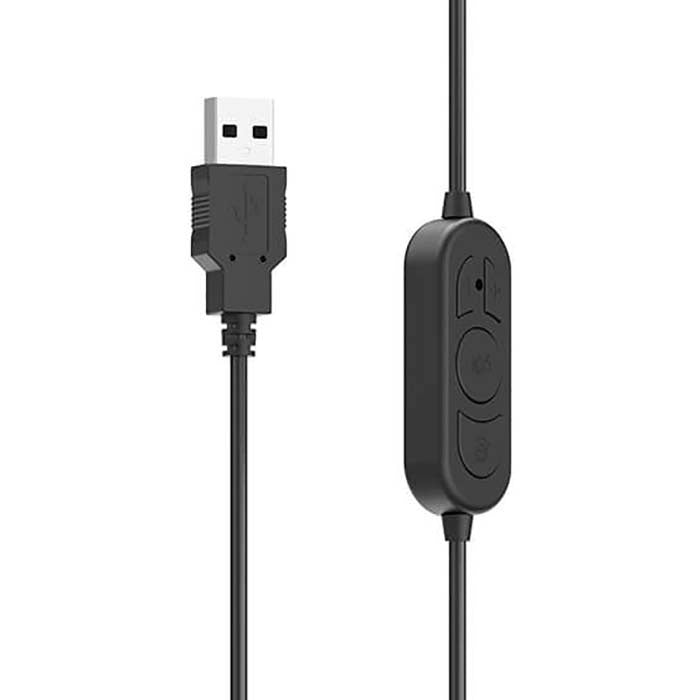 Hama HS-USB300 V2 PC Office USB Stereo Headset