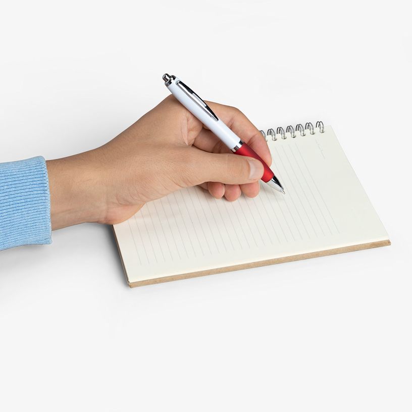 Bullet™ Nash Ballpoint Stylus Pen with Full-Colour Print and Blue Ink