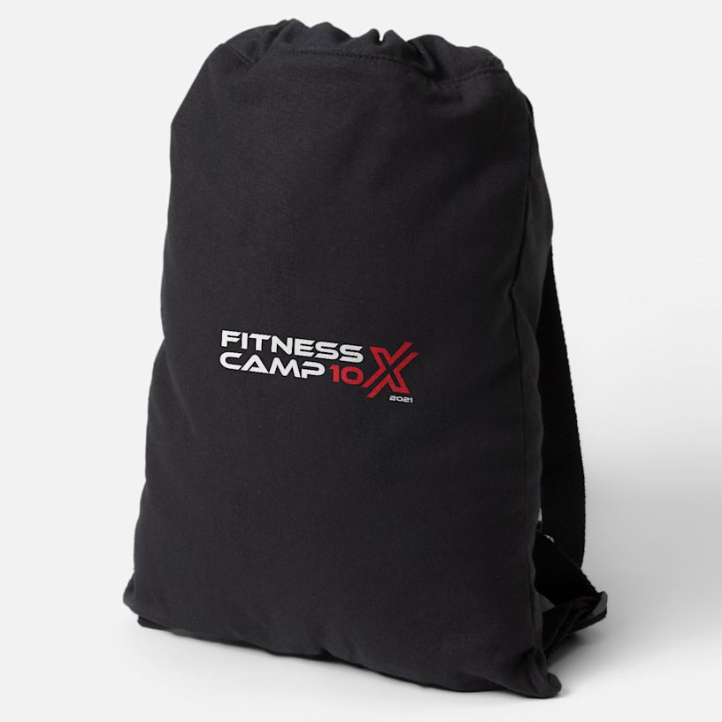 Promotional cotton drawstring bag