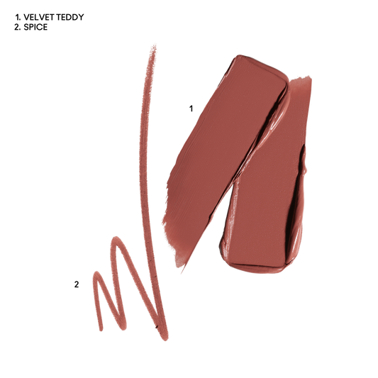 MACXIMAL Velvet Teddy x Spice Lip Kit