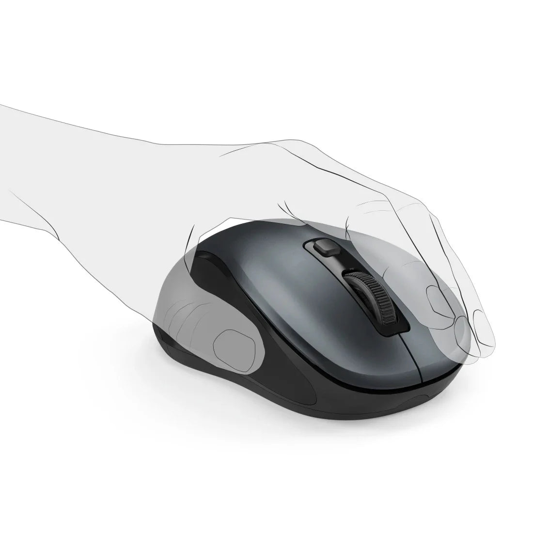 Hama Canosa V2 Bluetooth Wireless Mouse Anthracite