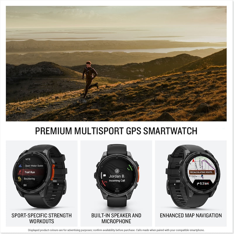 Garmin Fēnix® 8 Amoled 47mm Smart Watch
