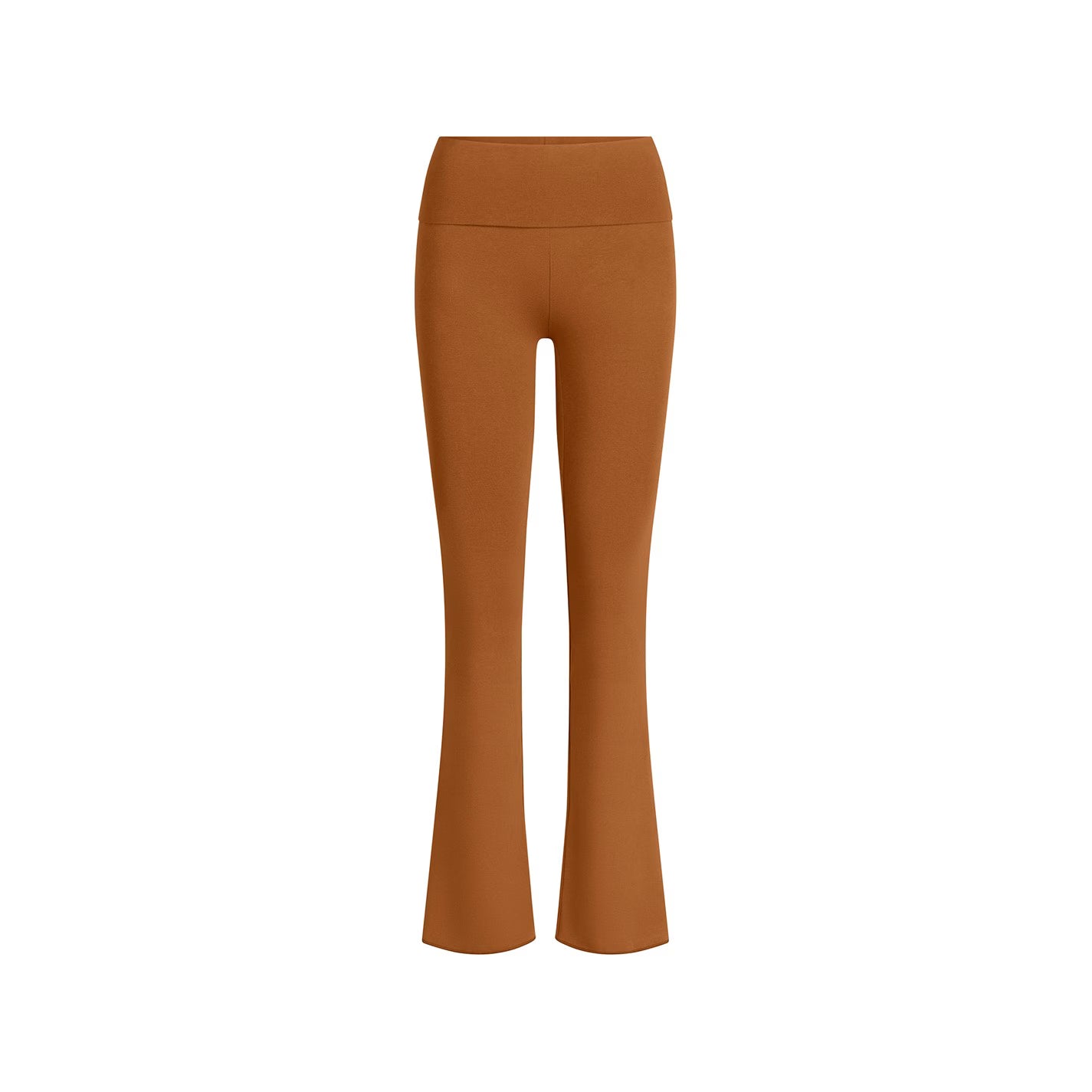 Womens Cotton Jersey Foldover Pant