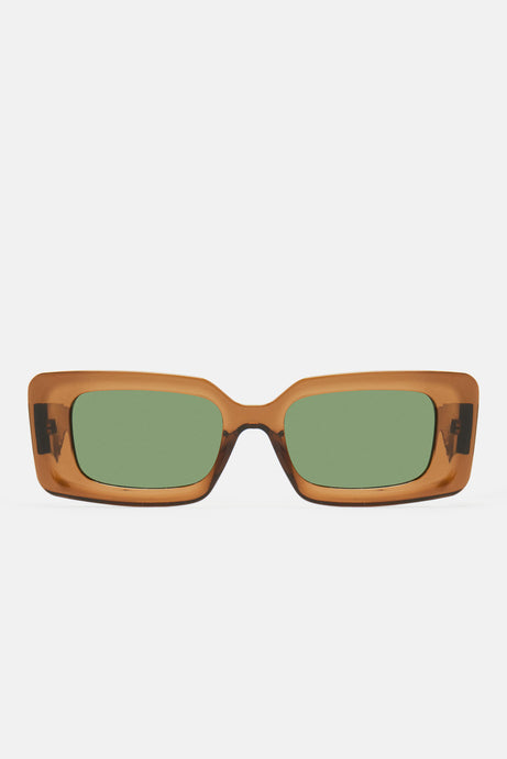 Vacation In The Caribbean Sunglasses - Brown