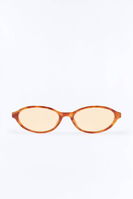 Cheeky Smile Round Sunglasses - Tortoise
